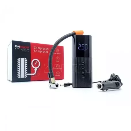 Einparts ΚΟΜΠΡΕΣΕΡ ΑΕΡΑ 12V /60W ΜΕ ΦΙΣ ΑΝΑΠΤΗΡΑ ΚΑΙ ΨΗΦΙΑΚΗ ΕΝΔΕΙΞΗ EINPARTS - 1 τεμ. EPAP01/EIN 