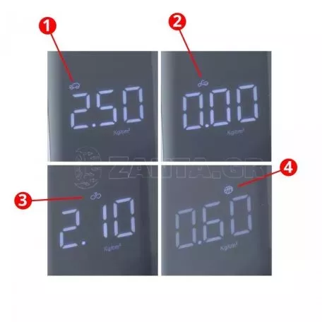 Einparts ΚΟΜΠΡΕΣΕΡ ΑΕΡΑ 12V /60W ΜΕ ΦΙΣ ΑΝΑΠΤΗΡΑ ΚΑΙ ΨΗΦΙΑΚΗ ΕΝΔΕΙΞΗ EINPARTS - 1 τεμ. EPAP01/EIN 