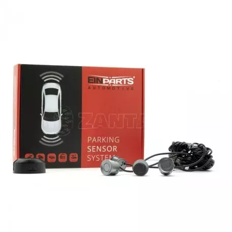Einparts ΣΥΣΤΗΜΑ ΠΑΡΚΑΡΙΣΜΑΤΟΣ 12V ΜΕ 4 ΑΙΣΘΗΤΗΡΕΣ (ΓΚΡΙ) 22mm ΚΑΙ BUZZER (ΜΟΝΟ ΗΧΟΣ) EINPARTS - 1 σετ. BUZZER-3/EIN 