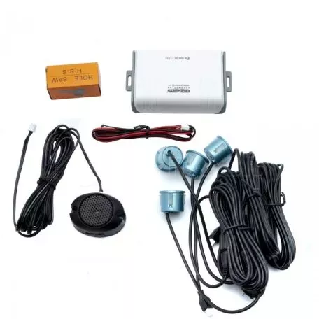 Einparts ΣΥΣΤΗΜΑ ΠΑΡΚΑΡΙΣΜΑΤΟΣ 12V ΜΕ 4 ΑΙΣΘΗΤΗΡΕΣ (ΑΝΟΙΧΤΟ ΜΠΛΕ) 22mm ΚΑΙ BUZZER (ΜΟΝΟ ΗΧΟΣ) EINPARTS - 1 σετ. BUZZER-21/EIN 