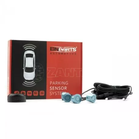 Einparts ΣΥΣΤΗΜΑ ΠΑΡΚΑΡΙΣΜΑΤΟΣ 12V ΜΕ 4 ΑΙΣΘΗΤΗΡΕΣ (ΑΝΟΙΧΤΟ ΜΠΛΕ) 22mm ΚΑΙ BUZZER (ΜΟΝΟ ΗΧΟΣ) EINPARTS - 1 σετ. BUZZER-21/EIN 