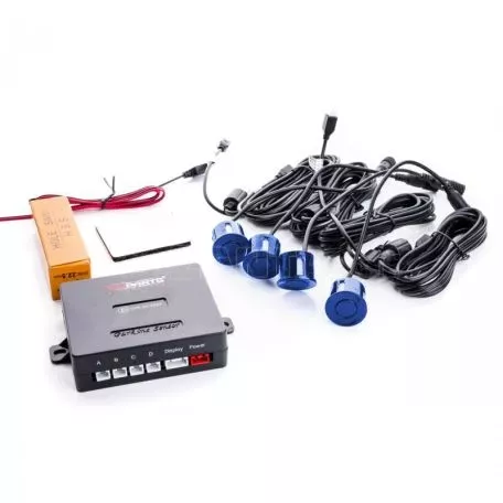 Einparts ΣΥΣΤΗΜΑ ΠΑΡΚΑΡΙΣΜΑΤΟΣ 12V ΜΕ 4 ΑΙΣΘΗΤΗΡΕΣ (ΜΠΛΕ) 22mm ΚΑΙ ΟΘΟΝΗ LED EINPARTS - 1 σετ. EPP5400-20/EIN 
