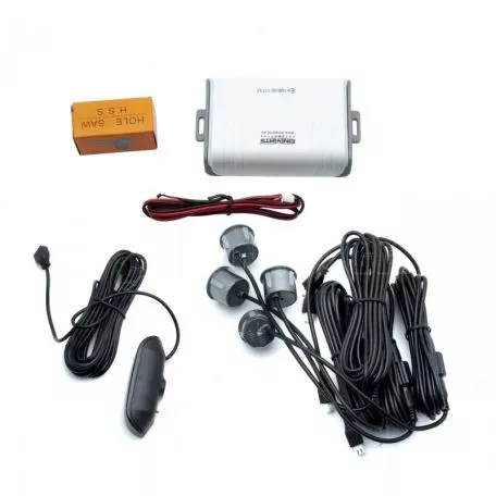 Einparts ΣΥΣΤΗΜΑ ΠΑΡΚΑΡΙΣΜΑΤΟΣ 12V ΜΕ 4 ΑΙΣΘΗΤΗΡΕΣ (ΓΚΡΙ) 22mm ΚΑΙ ΟΘΟΝΗ LED EINPARTS - 1 σετ. EPP5400-3/EIN 