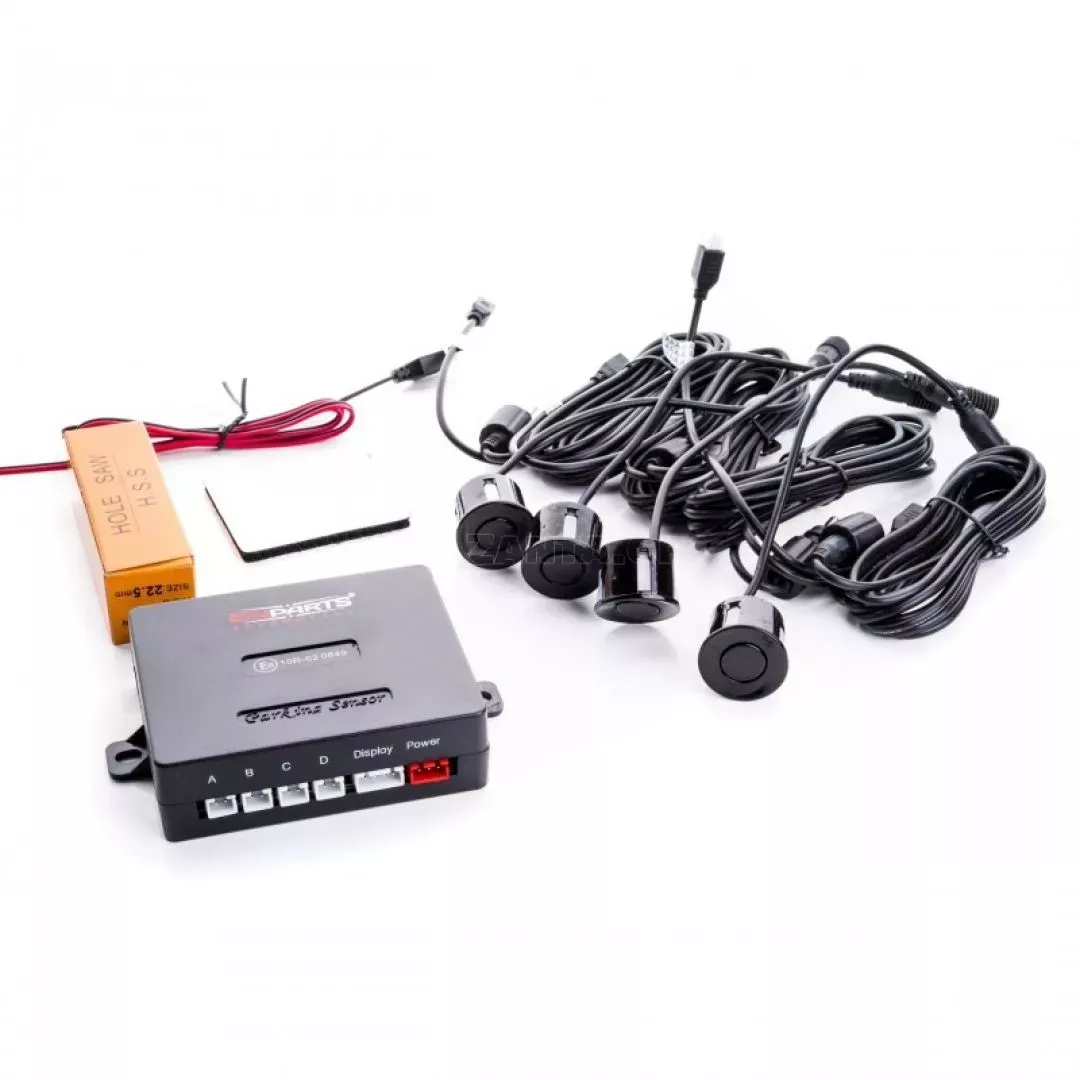 Einparts ΣΥΣΤΗΜΑ ΠΑΡΚΑΡΙΣΜΑΤΟΣ 12V ΜΕ 4 ΑΙΣΘΗΤΗΡΕΣ (ΜΑΥΡΟ) 22mm ΚΑΙ ΟΘΟΝΗ LED EINPARTS - 1 σετ. EPP6600-52/EIN