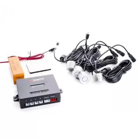 Einparts ΣΥΣΤΗΜΑ ΠΑΡΚΑΡΙΣΜΑΤΟΣ 12V ΜΕ 4 ΑΙΣΘΗΤΗΡΕΣ (ΑΣΗΜΙ) 22mm ΚΑΙ ΟΘΟΝΗ LED EINPARTS - 1 σετ. EPP6600-45/EIN 
