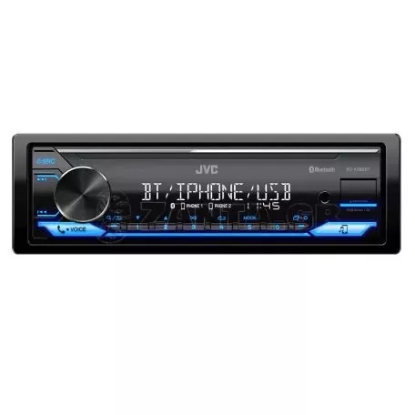 Radio Usb Bluetooth JVC KD-X382BT 4x50 Watt MP3 / Aux Μπλε Χρώμα 