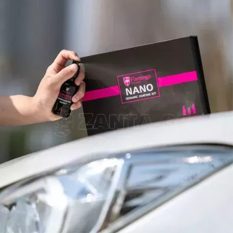 Σετ Νάνο Κεραμικής Επίστρωσης Αυτοκινήτου 10H Flamingo Σετ 6 Τεμαχίων 14537 