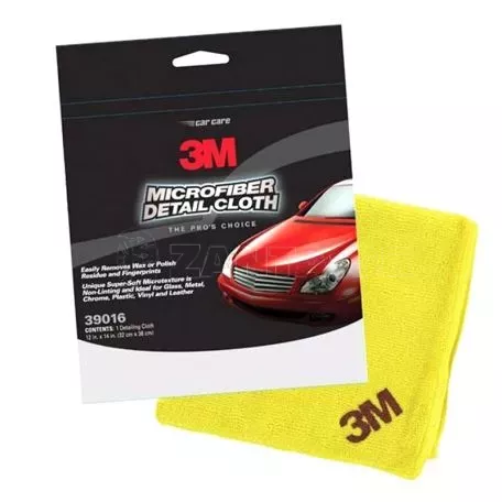 Πανί Καθαρισμού Αυτοκινήτου Με Μικροϊνες Microfiber Detail Cloth 32x36cm 3Μ 39016 