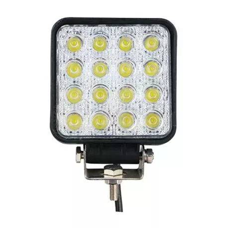 M-tech ΠΡΟΒΟΛΕΑΣ ΕΡΓΑΣΙΑΣ WORKING LAMPS FLOOD BEAM OSRAM LED 10-30V 48W 3600lm ΤΕΤΡΑΓΩΝΟΣ (110 x 110 x 72 mm) M-TECH -1 TEM WLO13/MT 