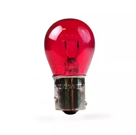 M-tech PR21 12V BAW15s 21W ΚΟΚΚΙΝΟ (ΜΟΝΟΠΟΛΙΚΟ) ΠΑΡΑΚΕΝΤΡΟ STANDARD 10ΤΕΜ. M-TECH Z96/MT 