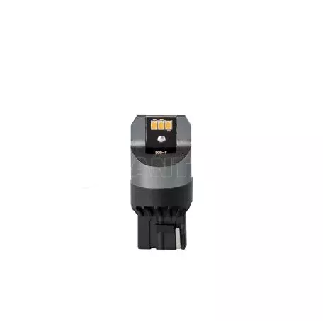M-tech WY21W (T20) 12/24V W3x16d 6xSMD3020 CAN-BUS ΠΟΡΤΟΚΑΛΙ LIMITED BLACK BLISTER M-TECH - 1 Τεμ. LB844Y-01B/MT 