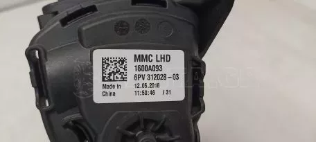 Ηλεκτρικό Πεντάλ γκαζιού από Mitsubishi Space Star - 1600A093 6PV312028-03 