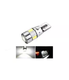Λάμπες Led T10 12volt 6 Smd Led Canbus Λευκό Φως Canbus 600407 2 Τεμάχια 