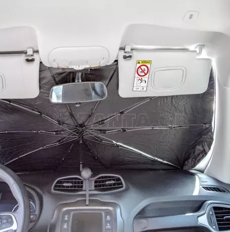 Lampa ΗΛΙΟΠΡΟΣΤΑΣΙΑ ΕΣΩΤΕΡΙΚΗ ΠΑΡΜΠΡΙΖ ΟΜΠΡΕΛΑ PREMIUM (L) 79x140cm LAMPA - 1 ΤΕΜ. L6687.3 
