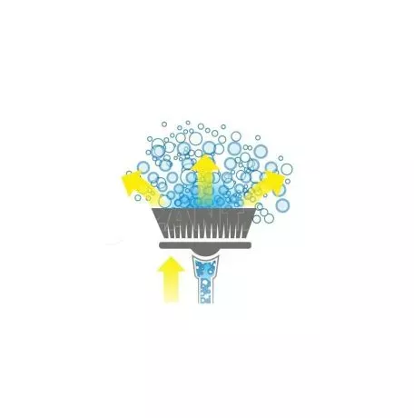 Lampa ΒΟΥΡΤΣΑ ΠΛΥΣΙΜΑΤΟΣ ΜΕ ΦΥΣΙΚΗ ΤΡΙΧΑ TRINITY 25x8cm ΓΙΑ ΚΟΝΤΑΡΙΑ (L3802.4/L3802.5/L3802.6) LAMPA - 1 ΤΕΜ. L3802.2 
