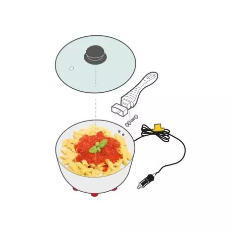 Lampa ΚΑΤΣΑΡΟΛΑΚΙ ΗΛΕΚΤΡΙΚΟ ELECTRIC SAUCEPAN 24V 270W 13A Φ18cm 1,9Lt ΜΕ ΦΙΣ ΑΝΑΠΤΗΡΑ LAMPA - 1 ΤΕΜ. L9712.3 