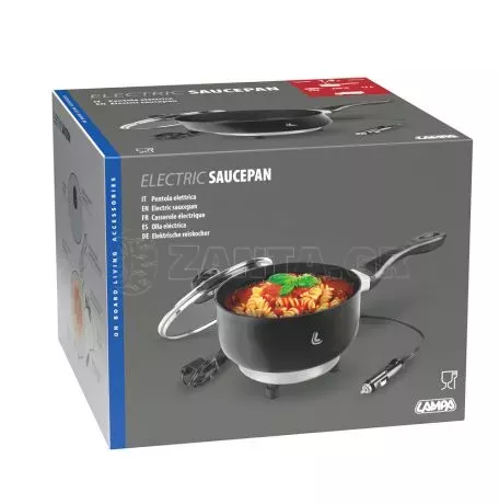 Lampa ΚΑΤΣΑΡΟΛΑΚΙ ΗΛΕΚΤΡΙΚΟ ELECTRIC SAUCEPAN 24V 270W 13A Φ18cm 1,9Lt ΜΕ ΦΙΣ ΑΝΑΠΤΗΡΑ LAMPA - 1 ΤΕΜ. L9712.3 