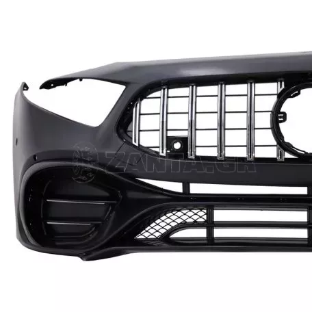 Μπροστινός Προφυλακτήρας Για Mercedes-Benz A-Class W177 Hatchback / V177 Sedan 18+ Amg A45 Look Με Μάσκα Panamericanal & Canards 