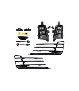 Μπροστινός Προφυλακτήρας Για VW Golf VII (7) 13-17 GTI Look Σετ Με Μάσκα & Led Προβολείς 