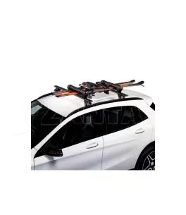 Μπάρες Βάσεις Σκι / Snowboard Cruz Ski Rack Dark 4 940-222 (4 Ζεύγη Σκι ή 2 Snowboards) 2 Τεμάχια 