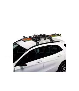 Μπάρες Βάσεις Σκι / Snowboard Cruz Ski Rack Dark 4 940-222 (4 Ζεύγη Σκι ή 2 Snowboards) 2 Τεμάχια 