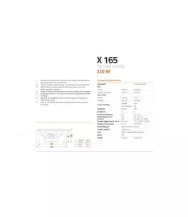 Ηχεία Αυτοκινήτου Hertz Uno X165 6.5" 165mm 55W RMS / 220W Peak 2 Δρόμων Ζευγάρι 2 Τεμάχια 