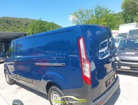 Ford Custom 2016 long ! 2 πλαινες ! 3 θέσεων! 