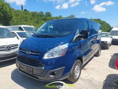 Ford Custom 2016 long ! 2 πλαινες ! 3 θέσεων! 