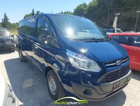 Ford Custom 2016 long ! 2 πλαινες ! 3 θέσεων! 