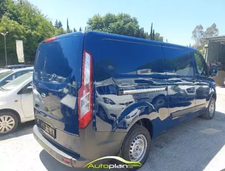 Ford Custom 2016 long ! 2 πλαινες ! 3 θέσεων! 