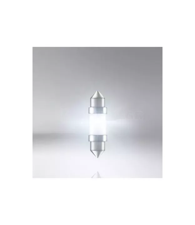 Λάμπα Led Σωληνωτή 36mm C5W SV8.5-8 12volt 0.6 watt 6000k Osram 6418DWP-01B 1 Τεμάχιο