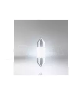 Λάμπα Led Σωληνωτή 31mm C5W SV8.5-8 12volt 1 watt 6000k Osram 6438DWΡ-01Β 1 Τεμάχιο 