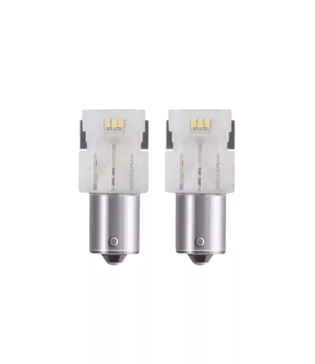 Λάμπες Led P21W Μονοπολικές BA15S 12volt 1.4 watt Λευκές Osram 7506DWP-02B 2 Τεμάχια