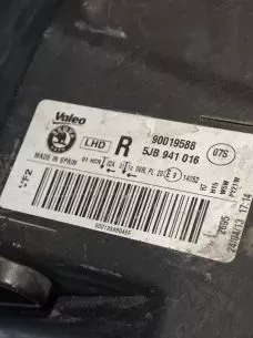 ΦΑΝΑΡΙ ΕΜΠΡΟΣ ΔΕΞ. - 5JB941016 - SKODA RAPID '12 - '20. 