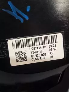 ΠΙΣΩ ΔΕΞΙ ΦΑΝΑΡΙ LED 7297414-12 - - MINI ONE F55/F56/F57 - '16 - '22. 