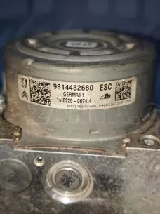 ΜΟΝΑΔΑ ABS - 9814482680 / 100625-33031 / 100915 -39463 / 285153 - 97073 -PEUGEOT - CITROEN - '10 - '17. 