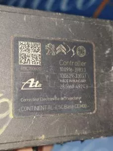 ΜΟΝΑΔΑ ABS - 983617780 / 100629-33031 / 100916 -39833 / 285160 - 49243 -PEUGEOT 208 - OPEL - CITROEN - '19 - '24. 