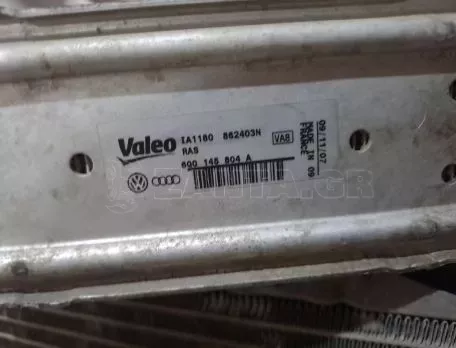 ΨΥΓΕΙΟ INTERCOOLER - 6Q0145804A - SEAT IBIZA - CORDOBA - VW - POLO - FOX - SKODA FABIA - ROOMSTER. 