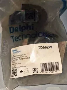 ΛΑΣΤΙΧΑ ΜΠΑΡΑΣ ΖΑΜΦΟΡ ΕΜΠΡΟΣ - TD992W - DELPHI - DACIA DUSTER - '17 - '24. 