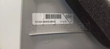 Κάλυμμα Δεξιάς Μεσαίας Κολώνας B-Pillar από Mitsubishi Space Star - 7210A192ZZ 7210A194HA-8K03 