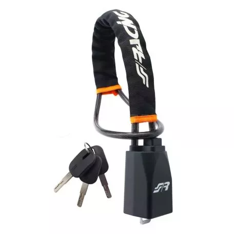Simoni Racing ΑΝΤΙΚΛΕΠΤΙΚΟ ΤΙΜΟΝΙΟΥ ΜΕ ΑΠΕΝΕΡΓΟΠΟΙΗΤΗ ΖΩΝΗΣ ΚΑΙ 3 ΚΛΕΙΔΙΑ SIMONI RACING  - 1 τεμ. SRSWL 