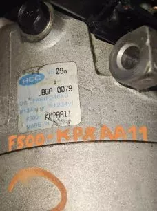 ΚΟΜΠΡΕΣΕΡ A/C – F500-KP8AA11 - (1.2cc ΒΕΝΖΙΝΗ) – HYUNDAI I 20 – ’08 – ’12. 
