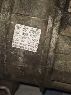 ΚΟΜΠΡΕΣΕΡ A/C – 1K0820803F – GROUP VAG / AUDI / SEAT / VW / SKODA – ’03 – ’10. 