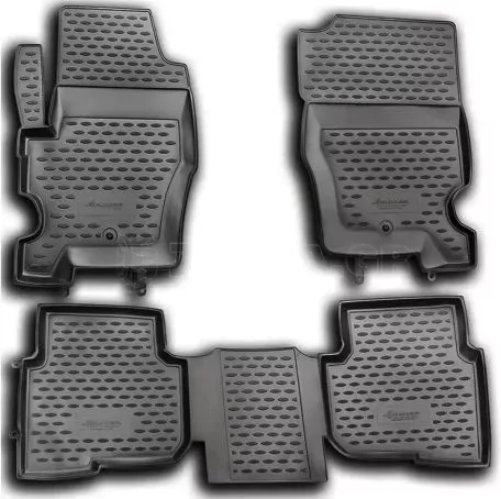Novline ΜΑΡΚΕ ΠΑΤΑΚΙΑ ΣΕ ΣΚΑΦΗ TPE ΛΑΣΤΙΧΟ ΓΙΑ LAND ROVER DISCOVERY 4 09/2009-2016  ΣΕ ΑΝΘΡΑΚΙ ΣΚΟΥΡΟ ΓΚΡΙ ΧΡΩΜΑ NOVLINE - 4 ΤΕΜ. NLC.28.05.211H/NV 