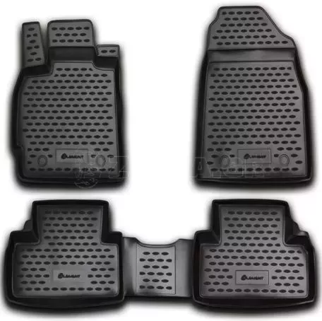 Novline ΜΑΡΚΕ ΠΑΤΑΚΙΑ ΣΕ ΣΚΑΦΗ TPE ΛΑΣΤΙΧΟ ΓΙΑ MAZDA CX7 10/2009-12/2013  ΣΕ ΑΝΘΡΑΚΙ ΣΚΟΥΡΟ ΓΚΡΙ ΧΡΩΜΑ NOVLINE - 4 ΤΕΜ. NLC.33.18.211K/NV 