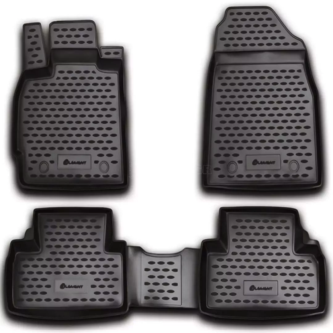 Novline ΜΑΡΚΕ ΠΑΤΑΚΙΑ ΣΕ ΣΚΑΦΗ TPE ΛΑΣΤΙΧΟ ΓΙΑ MAZDA CX7 10/2009-12/2013 ΣΕ ΑΝΘΡΑΚΙ ΣΚΟΥΡΟ ΓΚΡΙ ΧΡΩΜΑ NOVLINE - 4 ΤΕΜ. NLC.33.18.211K/NV