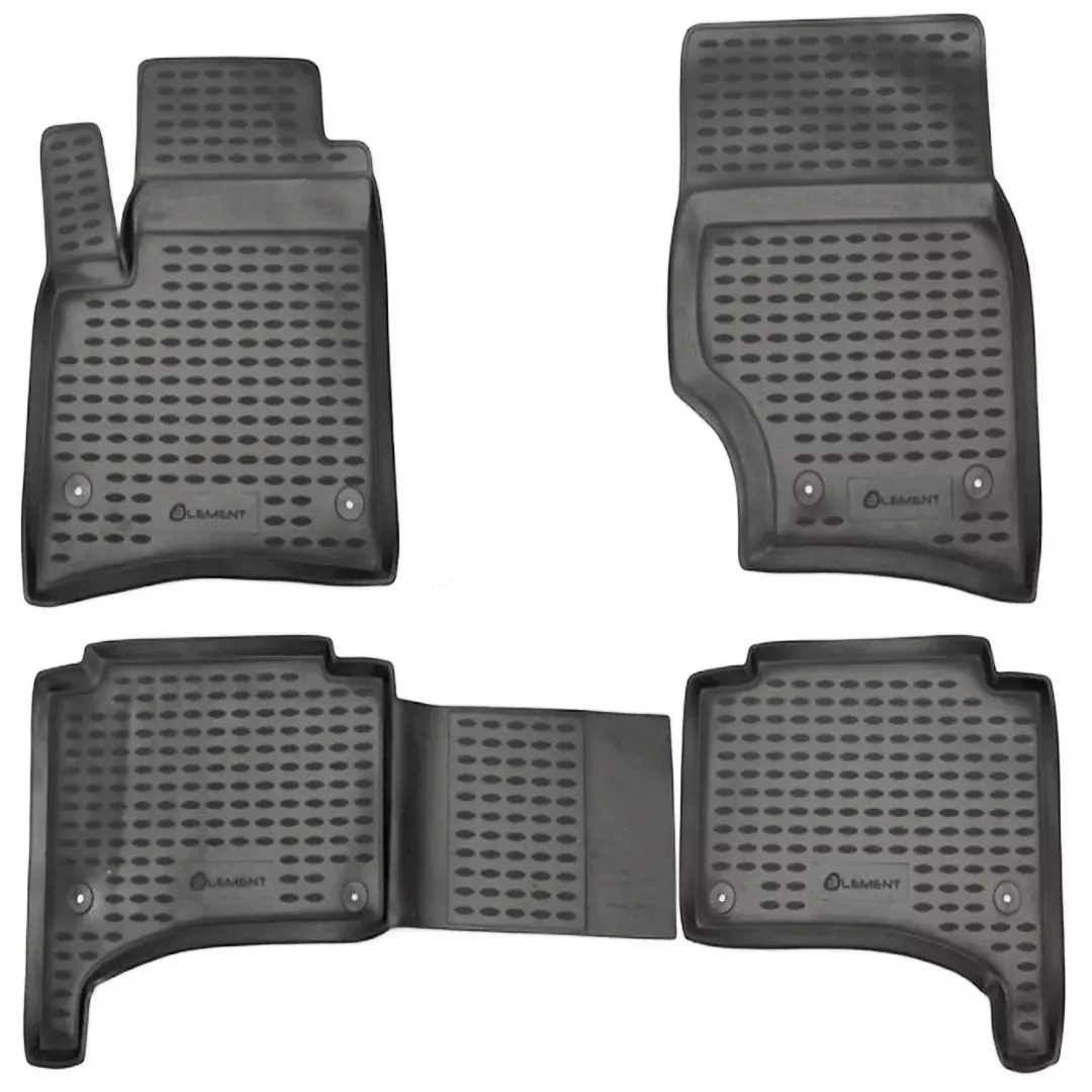 Novline ΜΑΡΚΕ ΠΑΤΑΚΙΑ ΣΕ ΣΚΑΦΗ TPE ΛΑΣΤΙΧΟ ΓΙΑ VW TOUAREG 01/2003-04/2010 ΣΕ ΑΝΘΡΑΚΙ ΣΚΟΥΡΟ ΓΚΡΙ ΧΡΩΜΑ NOVLINE - 4 ΤΕΜ. NLC.51.01.211/NV
