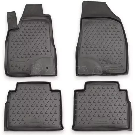 Novline ΜΑΡΚΕ ΠΑΤΑΚΙΑ ΣΕ ΣΚΑΦΗ TPE ΛΑΣΤΙΧΟ ΓΙΑ LEXUS RX 350 2003-2009  ΣΕ ΑΝΘΡΑΚΙ ΣΚΟΥΡΟ ΓΚΡΙ ΧΡΩΜΑ NOVLINE - 4 ΤΕΜ. NLC.29.09.211/NV 