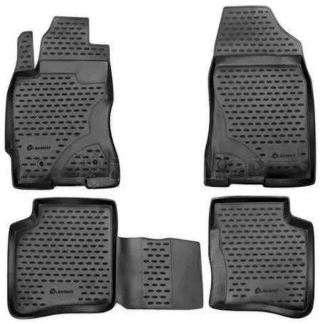 Novline ΜΑΡΚΕ ΠΑΤΑΚΙΑ ΣΕ ΣΚΑΦΗ TPE ΛΑΣΤΙΧΟ ΓΙΑ TOYOTA PRIUS 2003-2009  ΣΕ ΑΝΘΡΑΚΙ ΣΚΟΥΡΟ ΓΚΡΙ ΧΡΩΜΑ NOVLINE - 4 ΤΕΜ. NLC.48.49.211K/NV 