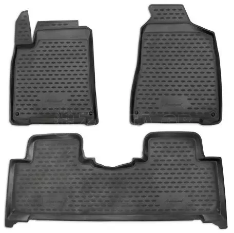 Novline ΜΑΡΚΕ ΠΑΤΑΚΙΑ ΣΕ ΣΚΑΦΗ TPE ΛΑΣΤΙΧΟ ΓΙΑ SSANGYONG KORANDO 2010-2019  ΣΕ ΑΝΘΡΑΚΙ ΣΚΟΥΡΟ ΓΚΡΙ ΧΡΩΜΑ NOVLINE - 3 ΤΕΜ. NLC.61.11.211H/NV 